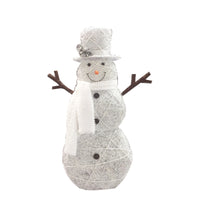 Celebrations  Snowman  LED Yard Art  White  1 pk Synthetic