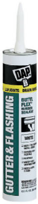 DAP Butyl Flex Gray Solvent-Based Resin Gutter and Flashing Sealant 10.1 oz