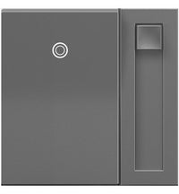 Legrand Adorne Gray 450 W Paddle Dimmer Switch 1 pk