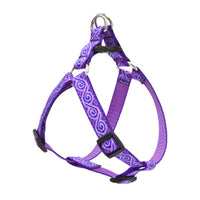 Step-In Dog Harness, Non-Restrictive, Jelly Roll, 3/4 x 15 to 21-In.