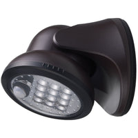 Fulcrum Light It! Bronze Motion-Sensing Sensor Light