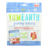 Yumearth Organics Organic Gummy Bear - Snack - Case of 12 - 0.7 oz.