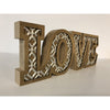 Hallmark Love Letters Wood 1 pk (Pack of 2)