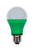 Westinghouse  A19  E26 (Medium)  LED Bulb  Green  40 Watt Equivalence 1 pk