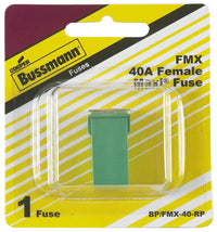 Female Maxi Fuse, Green, 40A