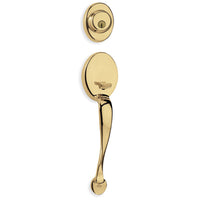 GA9771 A3BR SMT KD Augusta Handleset - Lifetime Brass