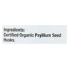 Yerba Prima Organic Psyllium - Whole Husks Supplement - 12 oz.