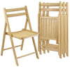 Winsome Wood 89430 Beech Wood Folding Chairs