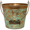 Robert Allen 7 in.   H X 8 in.   W Metal Planter Copper