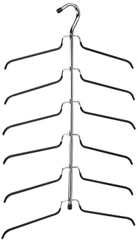 Organize It All 0312-B 6 Tier Chrome Blouse Hanger