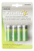 Paradise Ba25400lt4 3.2 Volt Solar Light Replacement Batteries 4 Count