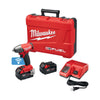 Milwaukee  M18 Fuel  3/8 in. Cordless  Brushless Impact Wrench with Friction Ring  Kit  18 volt 5 amps