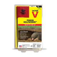 Victor Bait Worms For Gophers and Moles 10 pk