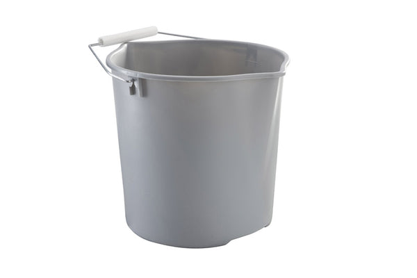 Quickie 11 qt Bucket Gray (Pack of 6)