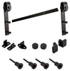 National Hardware 1-1/2 in. H X 72 in. W Steel Door Hardware Kit