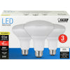 Feit Electric BR30 E26 (Medium) LED Bulb Daylight 60 Watt Equivalence 3 pk