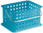 InterDesign 61268 9.25" X 7" X 5" Azure Spa Basket