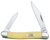 Case Pen Yellow Chrome Vanadium 3.38 in. Pocket Knife