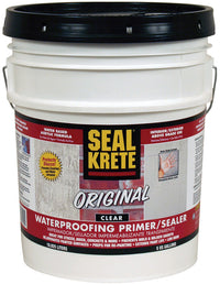 Seal Krete Original Clear Waterproofing Primer & Sealer 5 gal.