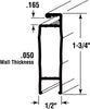 Prime-Line Patio Screen Door Frame Kit Extruded 49" X 98" X 1-3/4" Aluminum