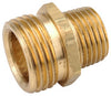 Amc 757478-121208 3/4"X3/4"X1/2" Brass Lead Free Tapped Garden Hose Connector