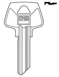 Hy-Ko Home House/Office Key Blank S45 Single sided For Sargent Key Locks (Pack of 10)