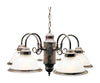 Westinghouse  Burnt Sienna  5 lights Chandelier