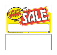 Hy-Ko English Yellow Informational Sign 16 in.   H X 26 in.   W