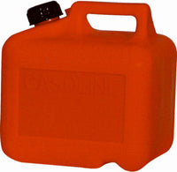 Gas Can, Self-Venting, Red Plastic, 2.5-Gallons (Pack of 6)