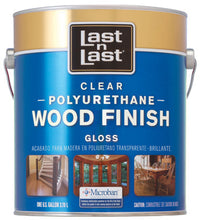 Last N Last Wood Finish Gloss Clear Polyurethane 1 gal. (Pack of 4)