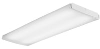 Lithonia Lighting  LB  2.75 in. H x 15.5 in. W x 48 in. L White  LED Ceiling Light