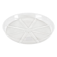 Gardeners Choice VS12VUS 12" Clear Vinyl Planter Saucer (Pack of 25)