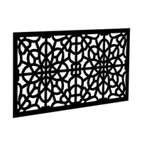 LATTICE PANEL 2'X4' BLK