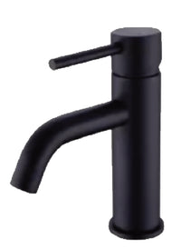 Lavatory Faucet Rv Bathroom Metal Vessel Faucet 6-3/4" W/Opt Deckplate Blk Matte