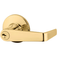 756KNL 3 SMC UL RCAL 3031 K4 Kingston Entry with SC1 Keyway - Polished Brass