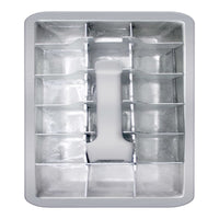 Harold Import Silver Aluminum Ice Cube Tray 6.5 oz