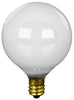 Feit Electric 60 W G16.5 Globe Incandescent Bulb E12 (Candelabra) Soft White 1 pk