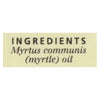 Aura Cacia - Pure Essential Oil Myrtle - 0.5 fl oz