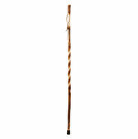 Brazos Walking Sticks Twist Walking Stick Cane Hickory 1 pk