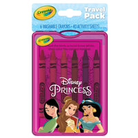 Crayola Disney Princess Assorted Color Crayons and Activity Sheets 46 pk