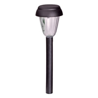 Solar LED Light, Black Plastic