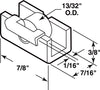 Prime-Line White Plastic Universal Window Roller For Universal