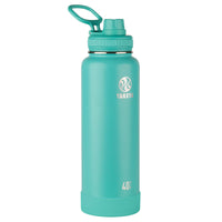 Takeya Actives 40 oz Double Wall Teal BPA Free Insulated Water Bottle