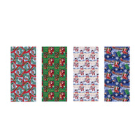 Expressive Design Group Assorted Santa and Snowman Roll Gift Wrap (Pack of 48)