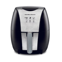 Hamilton Beach Black/Silver 3.4 qt. Programmable Air Fryer