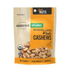 Woodstock Organic Whole Cashews, Dry Roasted and Salted - Case of 8 - 7 OZ