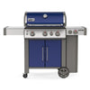 Weber Genesis II E-335 3 burner Liquid Propane Grill Deep Ocean Blue