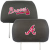 MLB - Atlanta Braves Embroidered Head Rest Cover Set - 2 Pieces