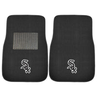 MLB - Chicago White Sox Embroidered Car Mat Set - 2 Pieces