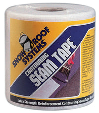 KST Coatings KST00ST50-99 4" X 50' White Lightweight Polyester Seam Tape™